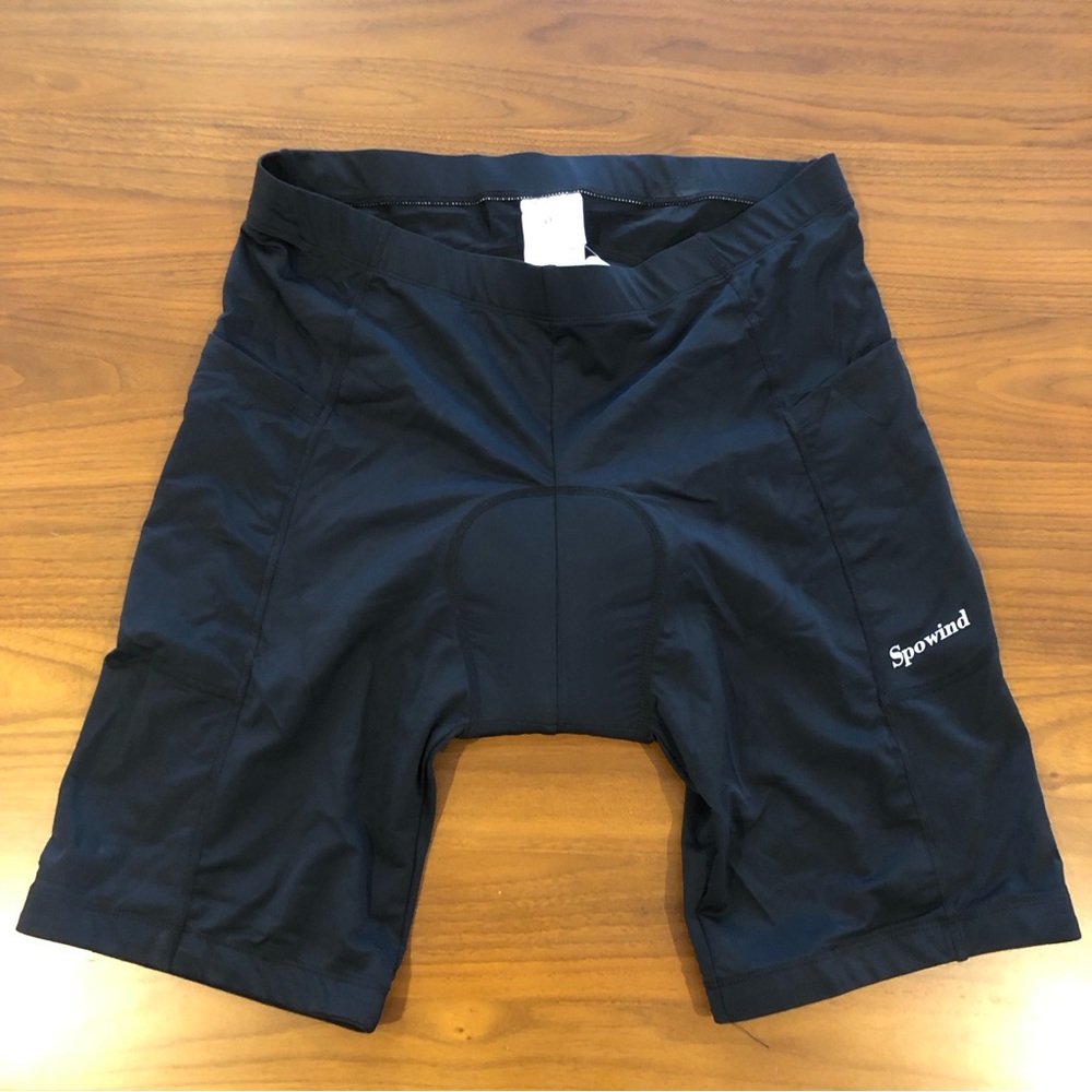 SPOWIND Women’s Black Biker Shorts - XXXL